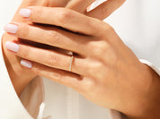 Petite Curve Wedding Band