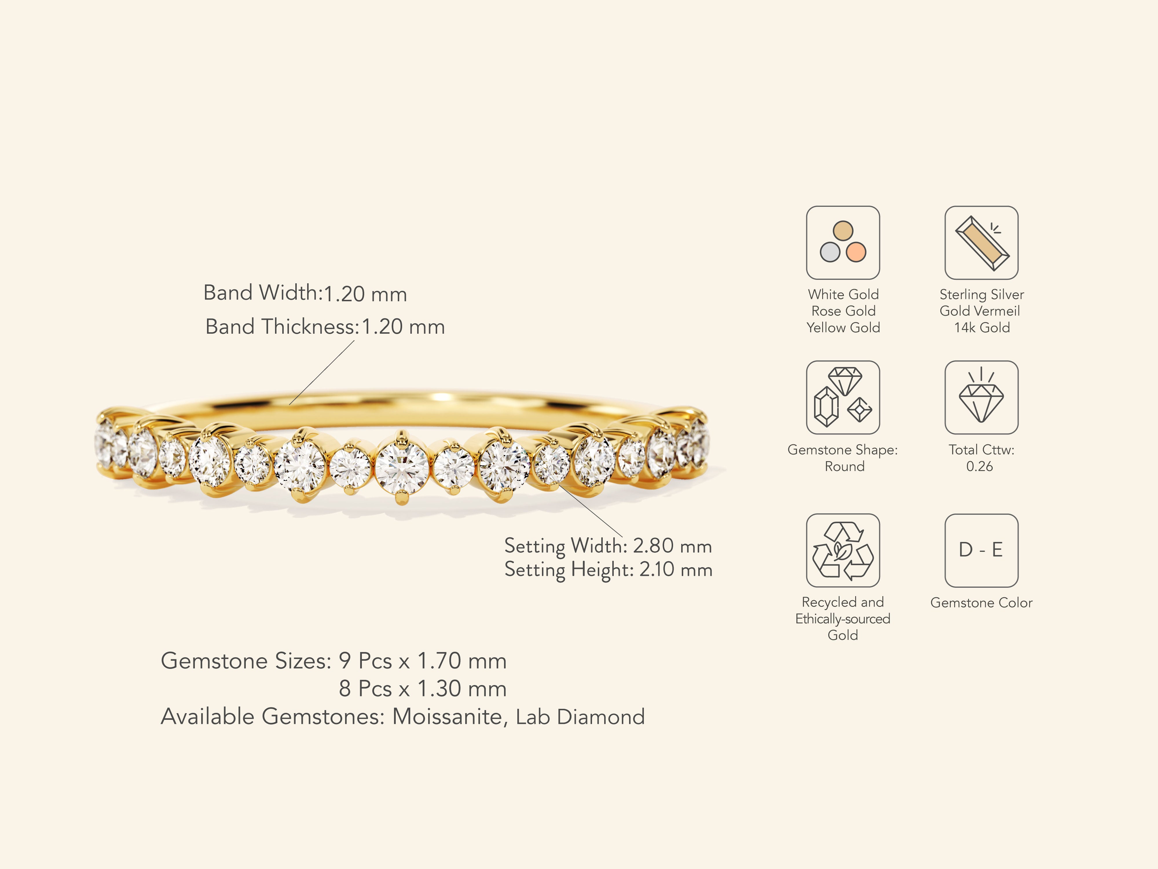 Align Wedding Band