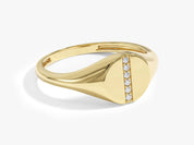 Six Star Signet Ring