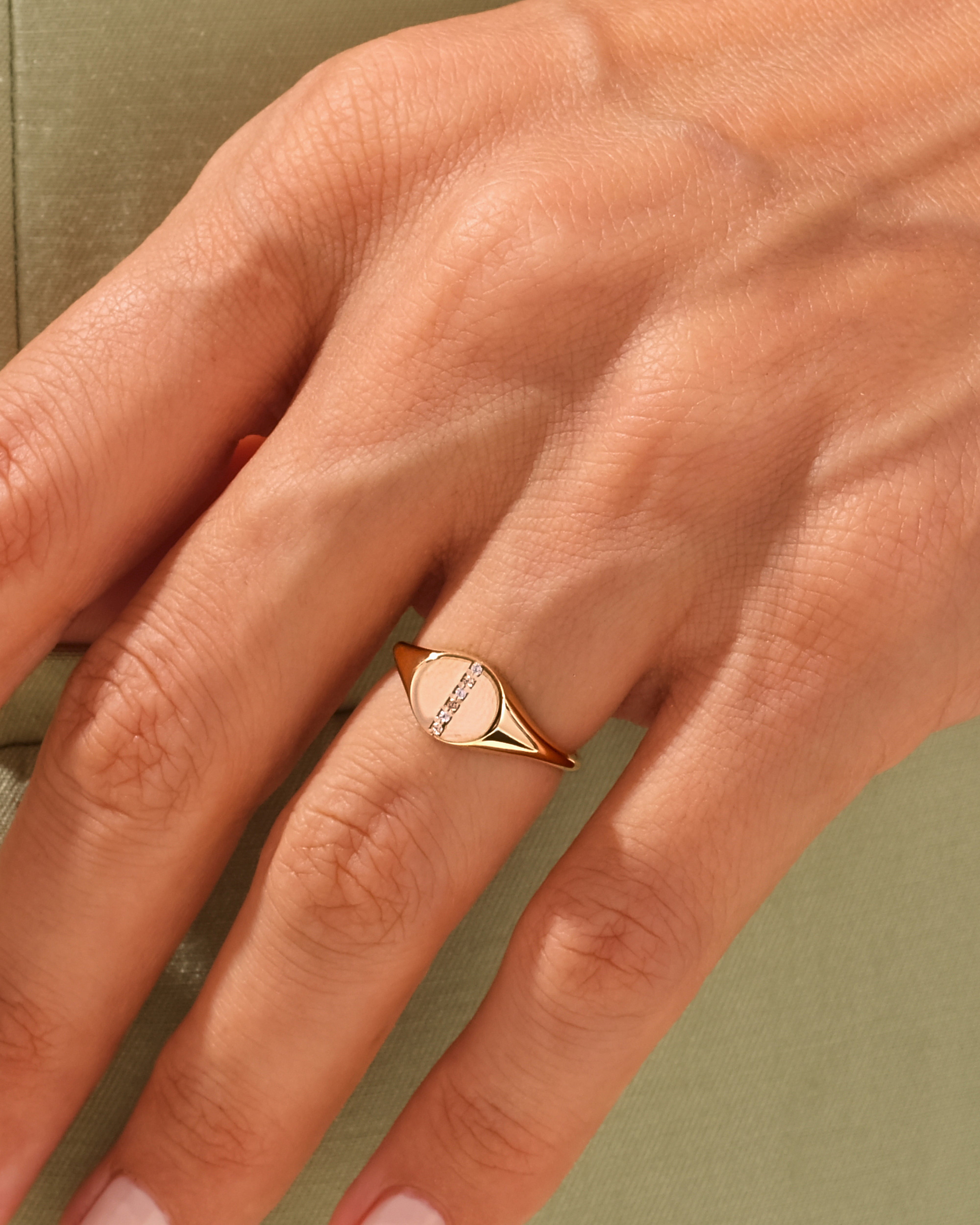 Six Star Signet Ring