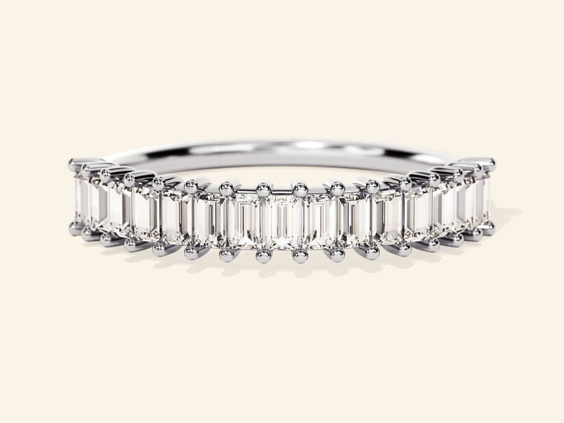 Baguette Wedding Band