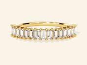 Baguette Wedding Band