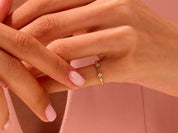 Milgrain Curved Ring
