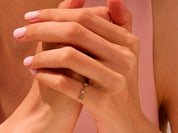 Milgrain Curved Ring