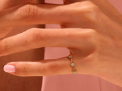 Milgrain Curved Ring