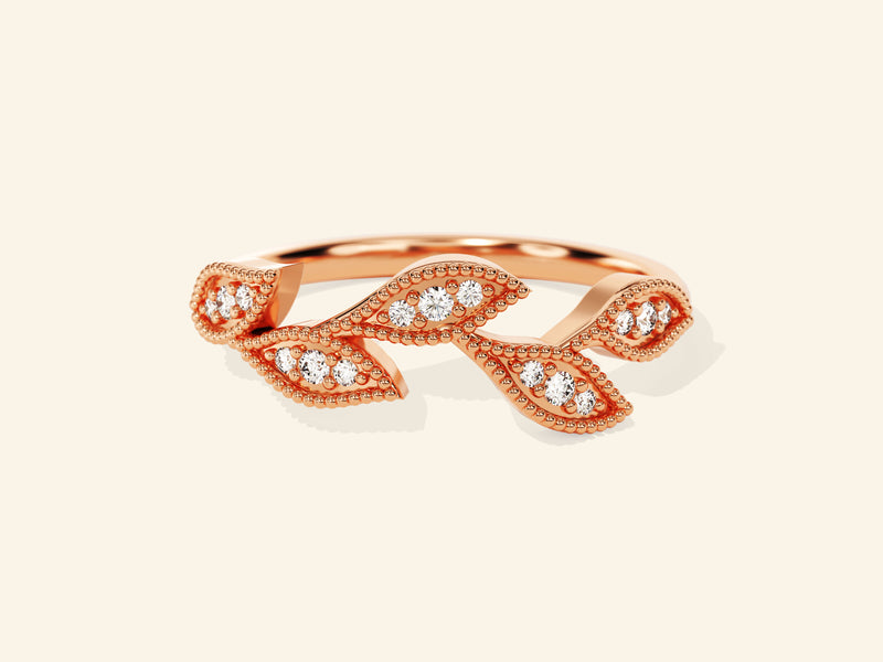 Flower Leaf Ring