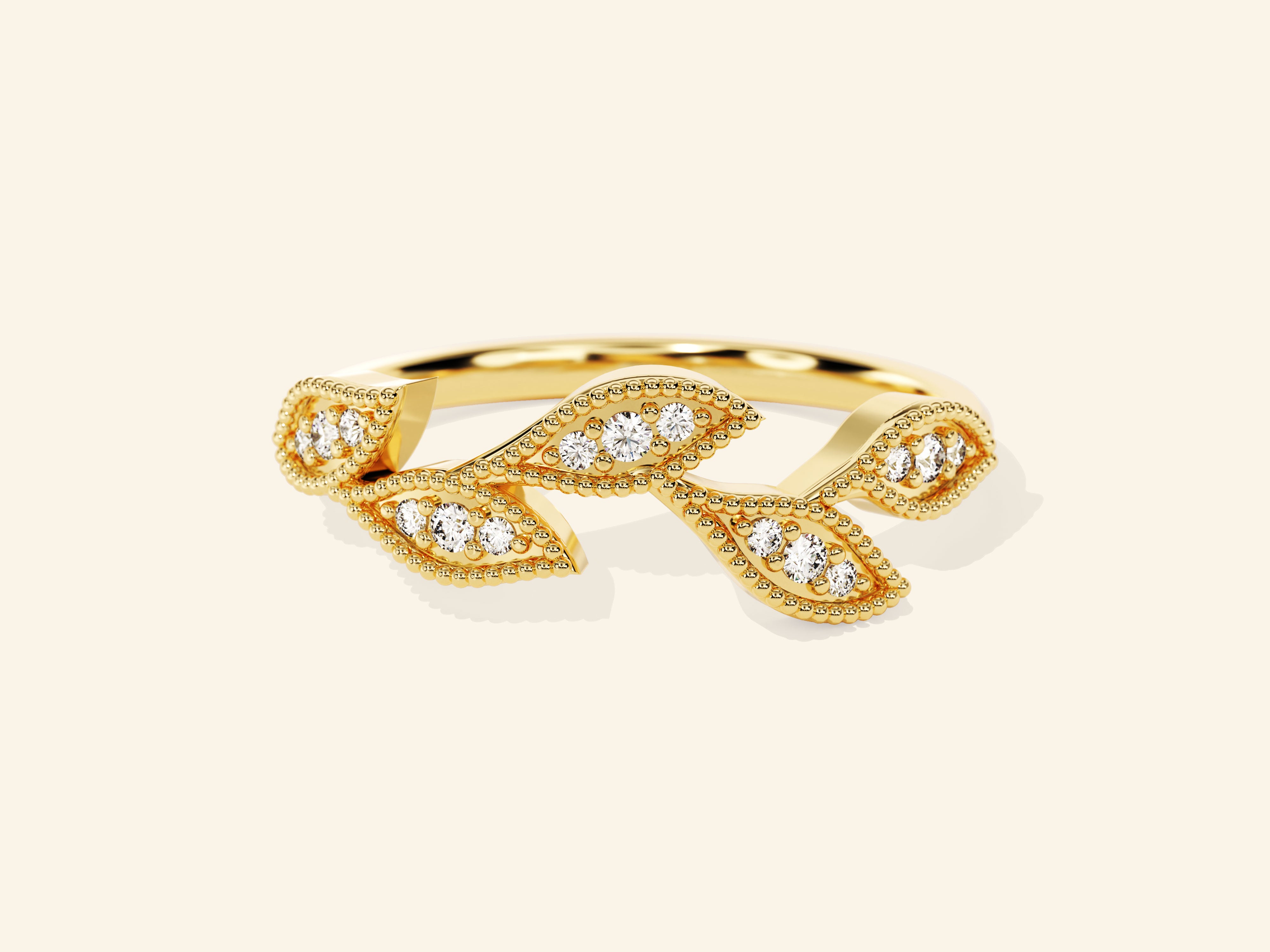 Flower Leaf Ring