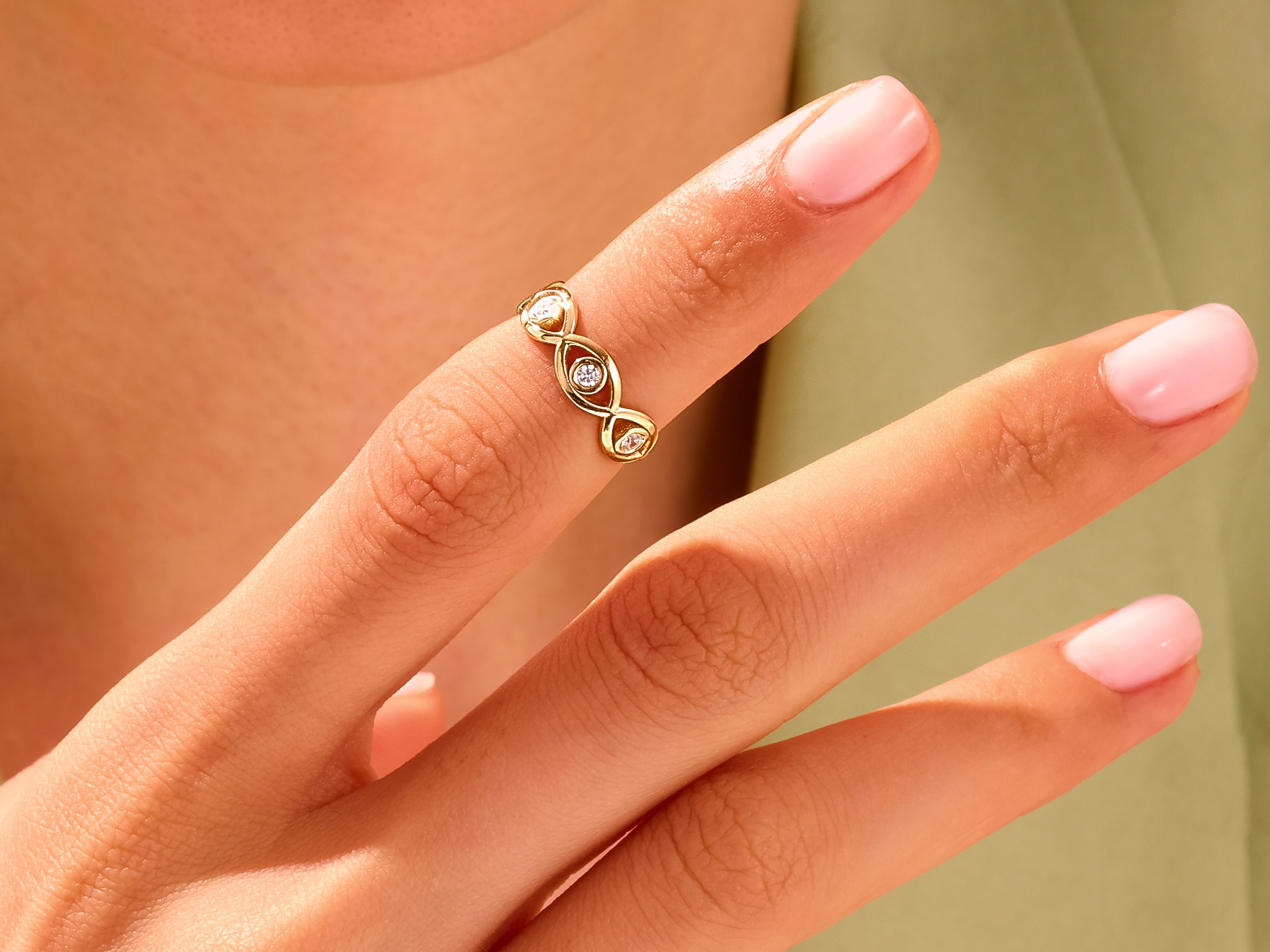 Multi Evil Eye Ring