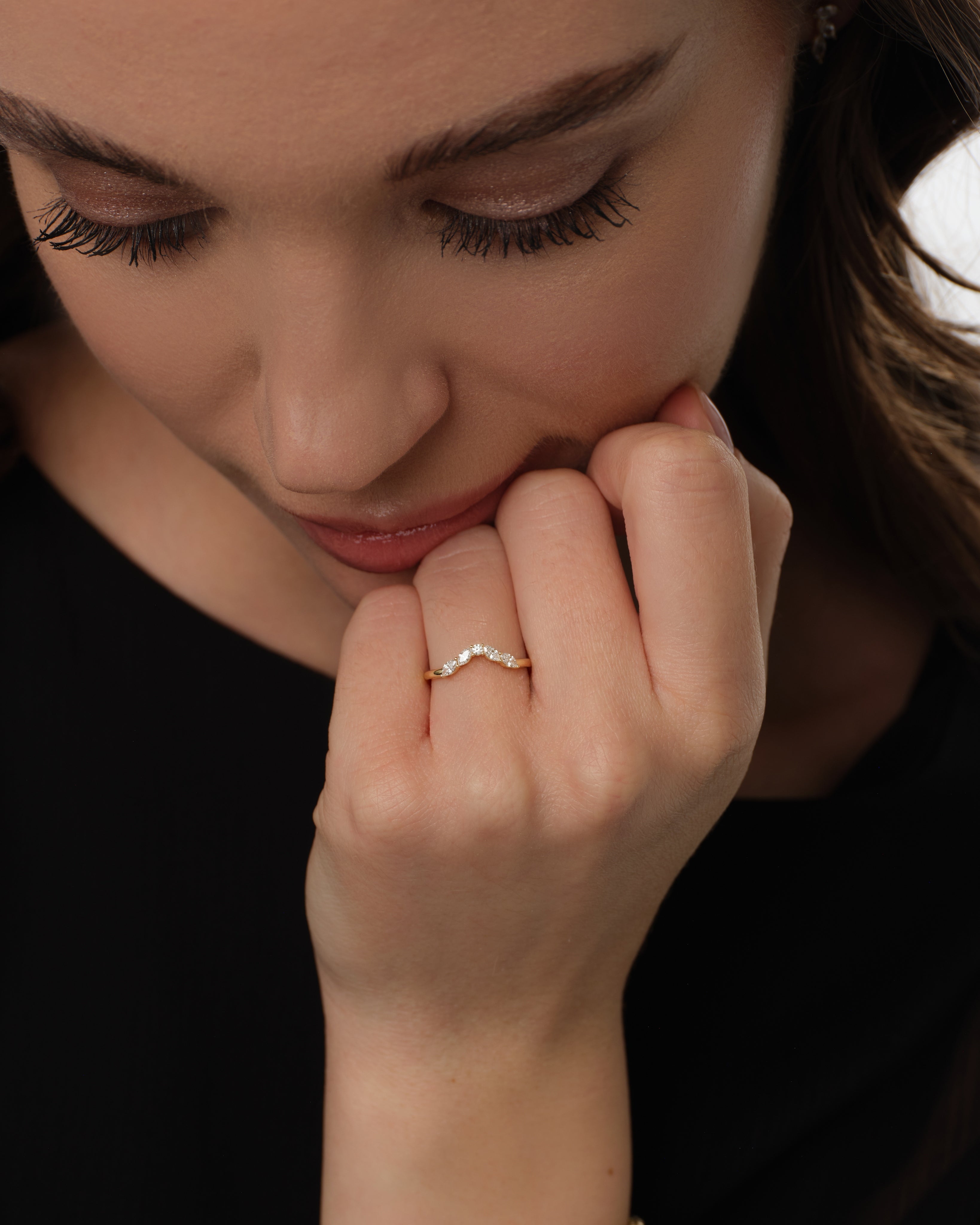 Horizon Nesting Wedding Band (0.45 CT TW)