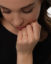 Horizon Nesting Wedding Band (0.45 CT TW)