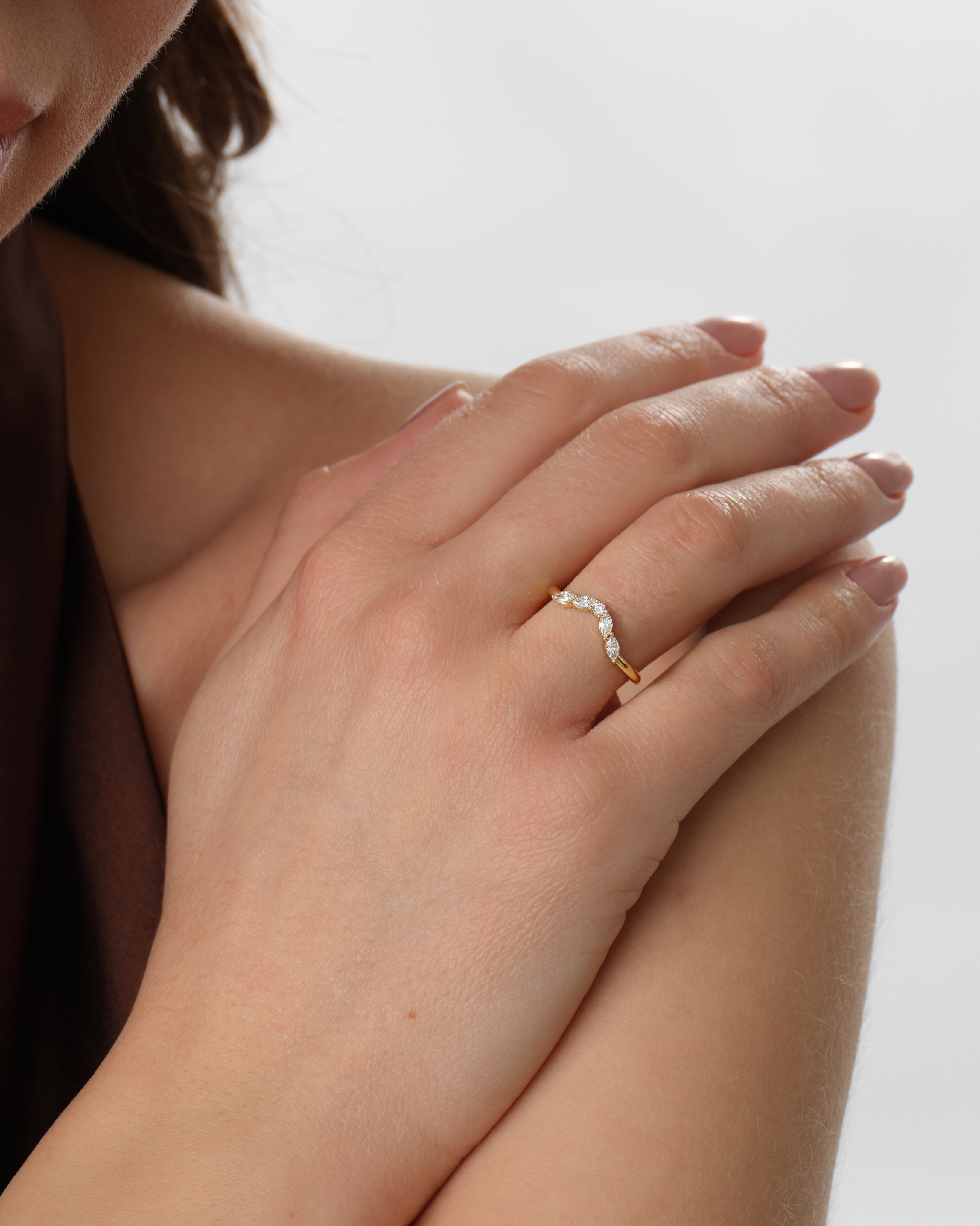 Horizon Nesting Wedding Band (0.45 CT TW)