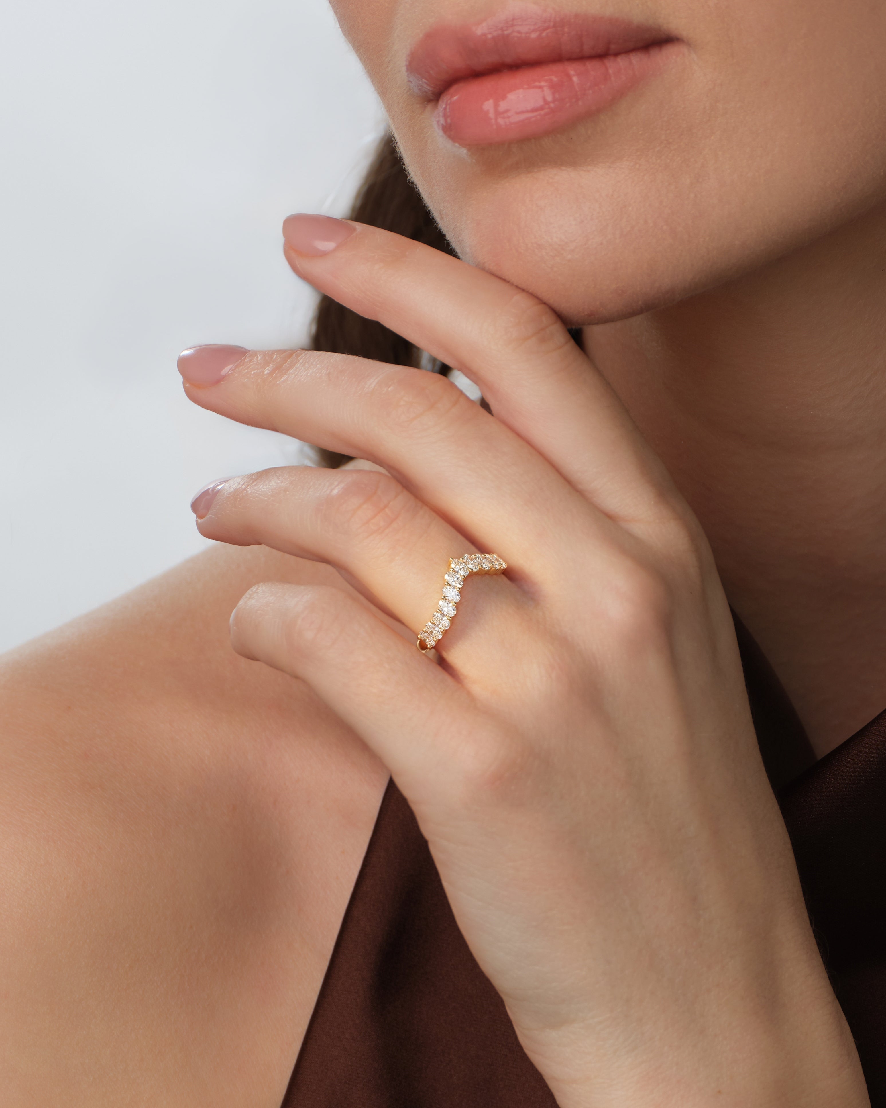Harmony Nesting Wedding Band (0.70 CT TW)