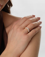 Harmony Nesting Wedding Band (0.70 CT TW)