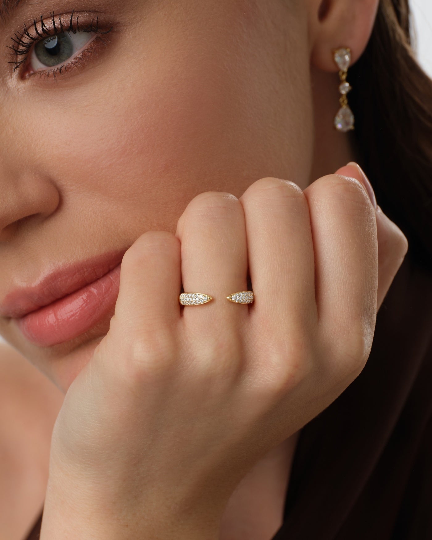 Pave Cuff Wedding Band (0.30 CT TW)
