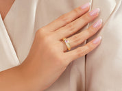 Bold Pink Heart Promise Ring