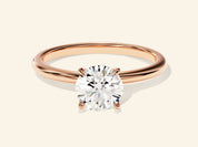 Round Solitaire Engagement Ring