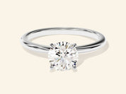 Round Solitaire Engagement Ring