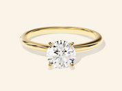 Round Solitaire Engagement Ring