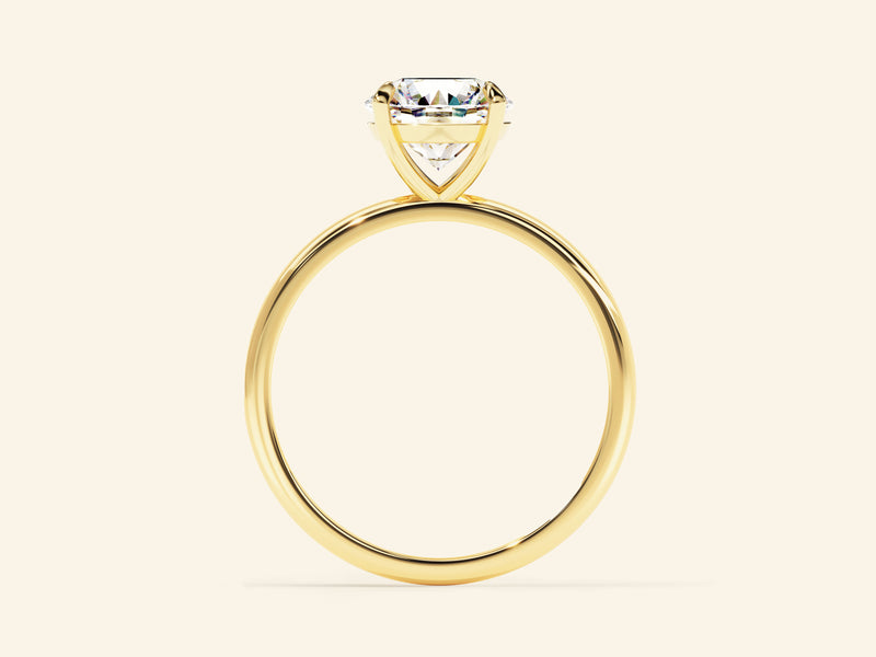 Round Solitaire Engagement Ring
