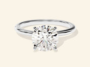 Round Solitaire Engagement Ring