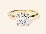 Round Solitaire Engagement Ring