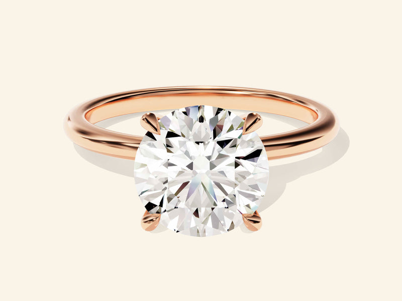 Round Solitaire Engagement Ring