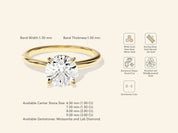 Round Solitaire Engagement Ring