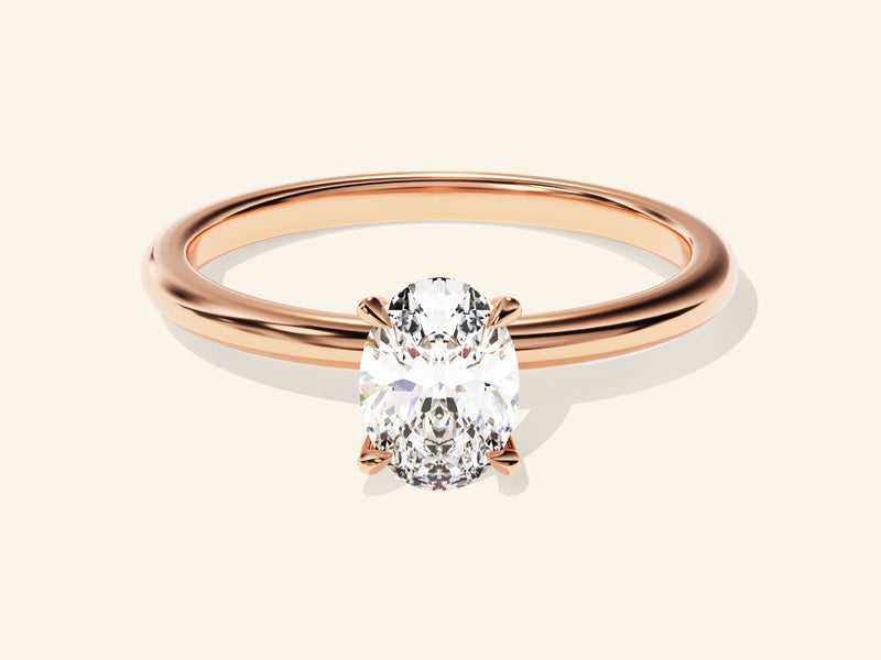 Oval Solitaire Engagement Ring