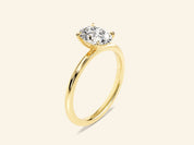Oval Solitaire Engagement Ring