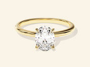 Oval Solitaire Engagement Ring