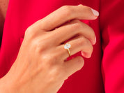 Oval Solitaire Engagement Ring