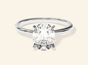 Oval Solitaire Engagement Ring