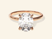 Oval Solitaire Engagement Ring