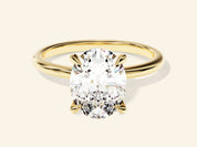 Oval Solitaire Engagement Ring