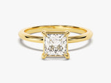 Princess Cut Solitaire Lab Grown Diamond Engagement Ring (1.00 CT)