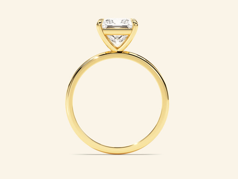 Princess Solitaire Engagement Ring