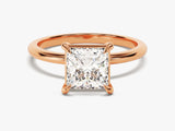 Princess Cut Solitaire Lab Grown Diamond Engagement Ring (1.50 CT)