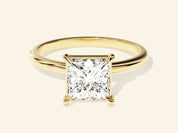 Princess Solitaire Engagement Ring