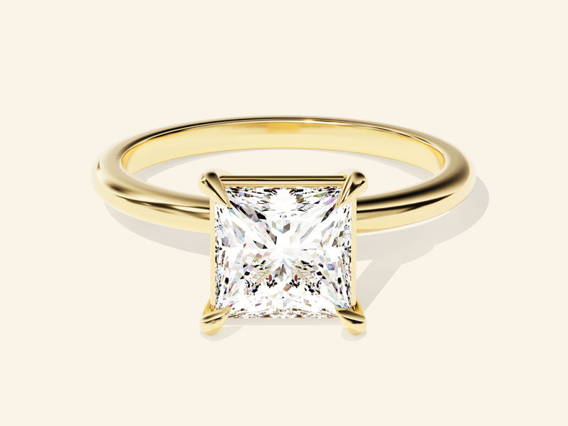 Princess Solitaire Engagement Ring