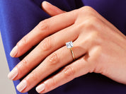Princess Solitaire Engagement Ring