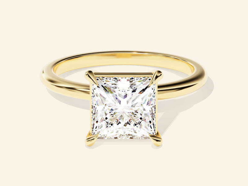 Princess Solitaire Engagement Ring
