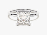 Princess Cut Solitaire Lab Grown Diamond Engagement Ring (2.00 CT)