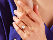 Princess Solitaire Engagement Ring