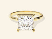 Princess Solitaire Engagement Ring