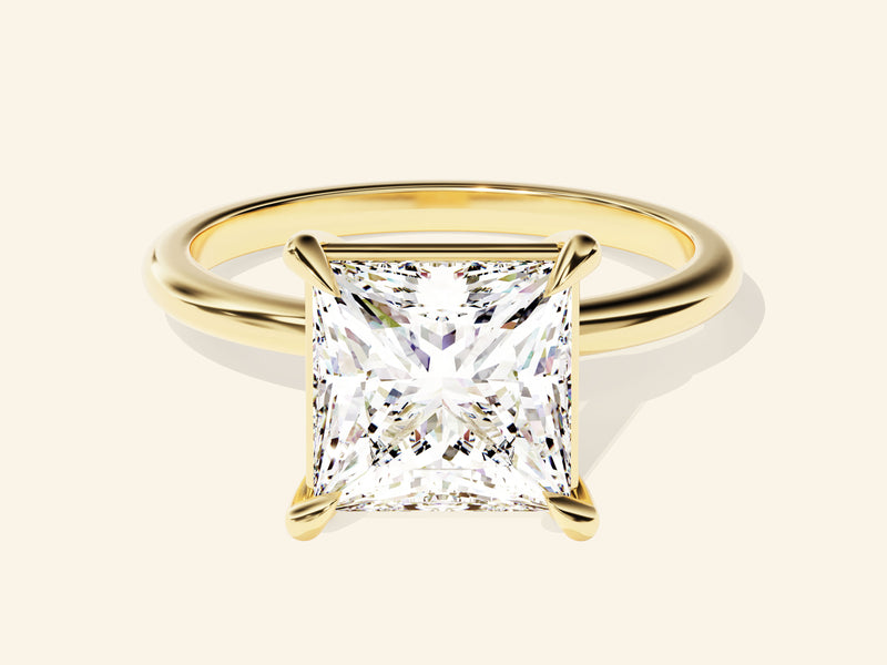Princess Solitaire Engagement Ring