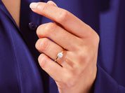 Cushion Solitaire Engagement Ring