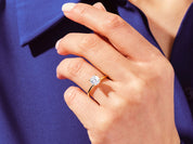 Cushion Solitaire Engagement Ring