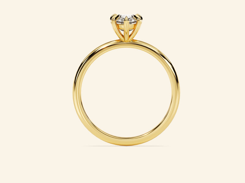 Pear Solitaire Engagement Ring