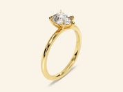Pear Solitaire Engagement Ring