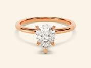 Pear Solitaire Engagement Ring
